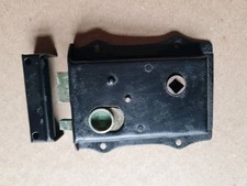 Old vintage metal door rim