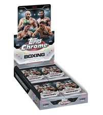 TOPPS CHROME BOXING HOBBY BOX 2024 - NEW & SEALED - FAST SHIP-MULTIPLE AVAILABLE