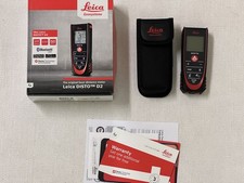 Leica DISTO D2 Bluetooth 100m Laser Distance Measurer (D2BT), New as photos show