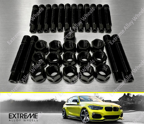 Alloy wheel stud - stud, +