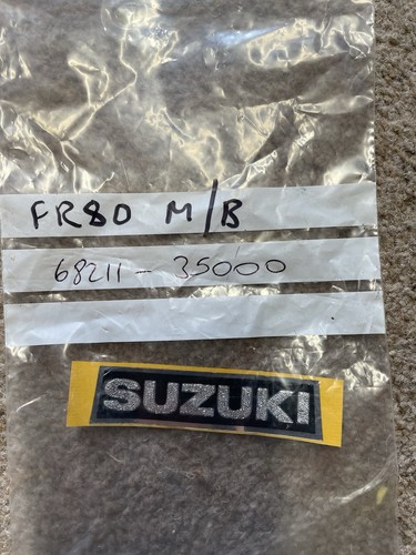 Suzuki fr80 badge nos - suzuki,