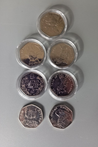 50p coin joblot beatrice - coin,