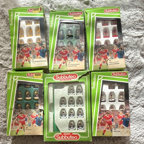 Subbuteo lightweight teams job - subbuteo,
