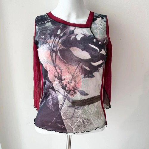 Vintage y2k cop copine mesh - y2k,