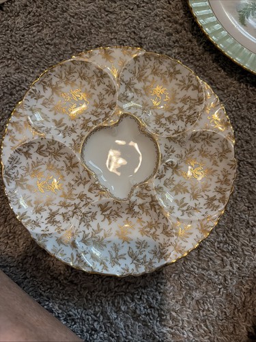 Haviland limoges oyster plate - haviland,