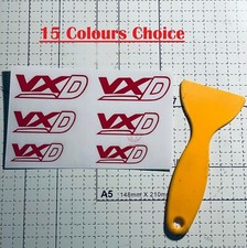 VXD   RED Brake Caliper Decals