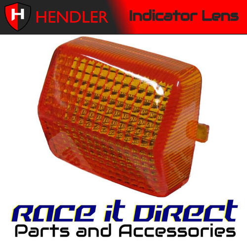 Indicator lens amber - lens, honda