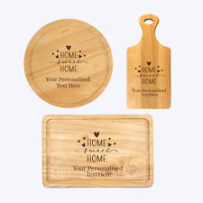 Personalised New Home Gift, Wooden Chopping Board, Paddle Board, House Warming