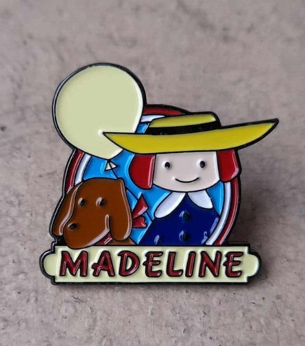 Madeline metal enamel - enamel, pin