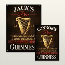 PERSONALISED GUINNESS RETRO