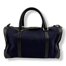 Gucci Navy GG Monogram Boston