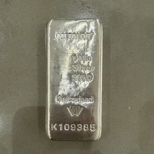 Metalor 1 Kg Silver Bullion Bar . 999.0 Purity. Made In Switzerland