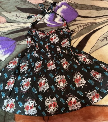 Hell bunny vixen dress - bunny, halter