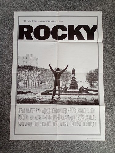 Rocky large film poster - rocky,