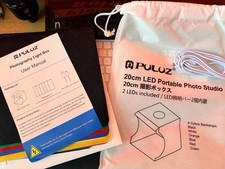 Puluz 20cm LED Portable Photo Studio