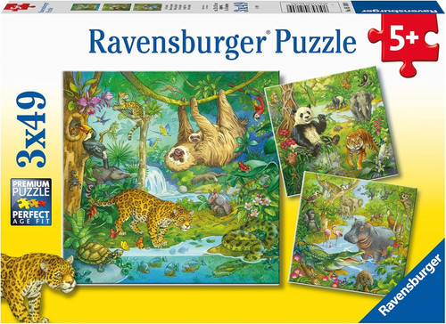 Jungle fun jigsaw - fun, puzzles