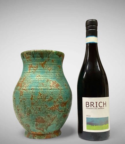 Large art deco satin glaze - art,