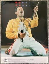 QUEEN MUSIC PRESS PHOTOGRAPH FREDDIE MERCURY CHANNEL 5 2000 ORIGINAL 
