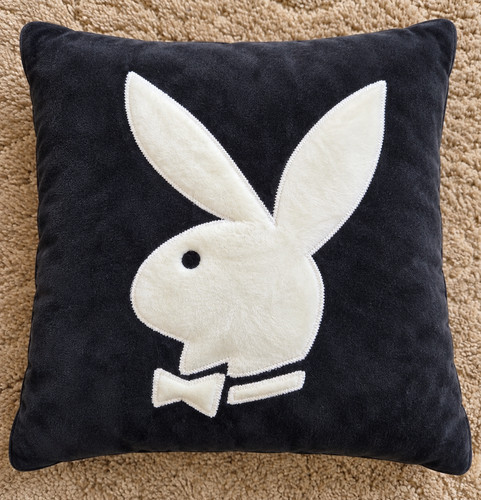 Playboy cushion black - playboy,