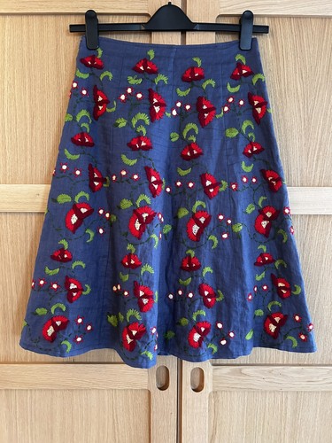 Brora skirt 100 - skirt, blue