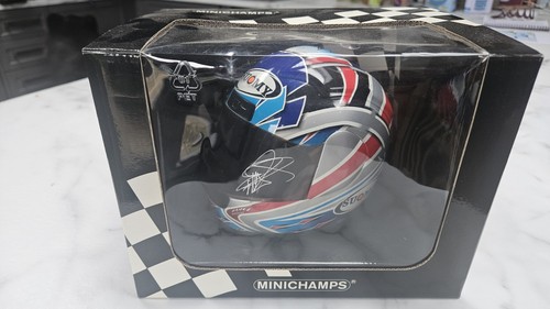 Signed minichamps helmet - signed,