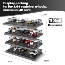 1/64 Diorama Model Car Garage