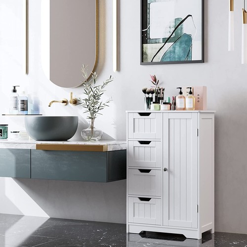 White wooden floor standing - floor,
