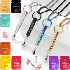 Breathlace Quit Smoking Vaping Anxiety Stress Relief Breathing Necklace & Core