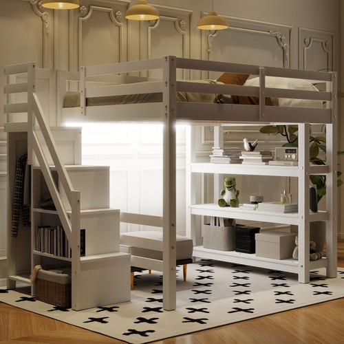 Full loft bed wardrobe - loft,