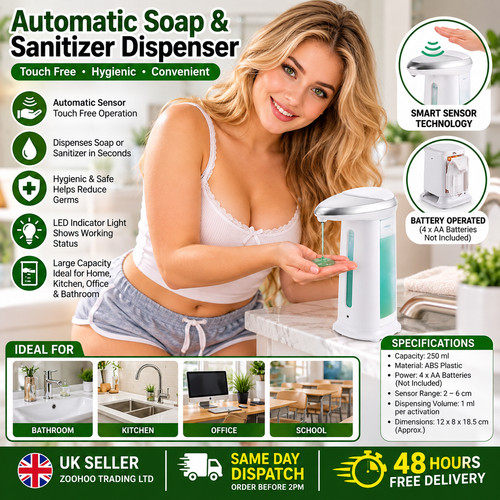 Automatic soap sanitizer - soap, &