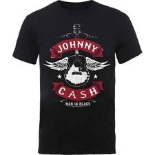 Johnny Cash T Shirt Winged