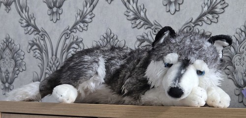 Large smyths toys wolf - smyths,