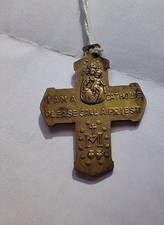 Unusual Antique Catholic Cross 1830