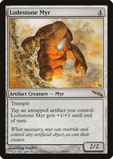 MTG Lodestone Myr [Mirrodin] Lightly Played
