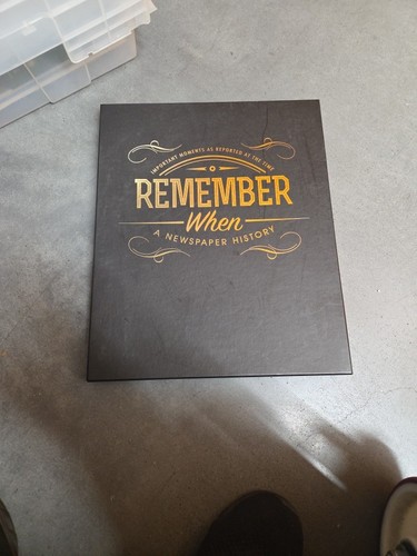 Remember when newspaper - remember,