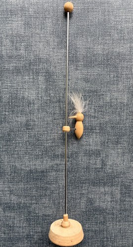 Vintage wooden woodpecker - wooden,