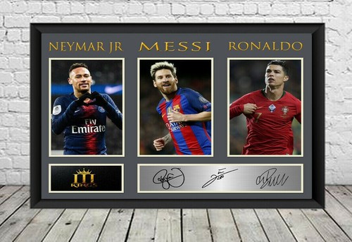 Messi ronaldo neymar signed - ronaldo,