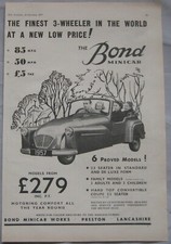 1957 Bond Minicar Original