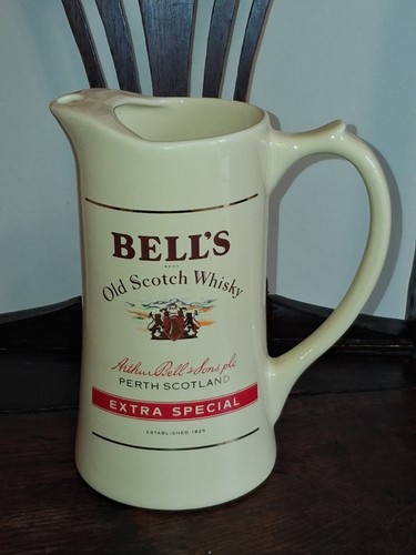 Water jug bell old scotch - jug,