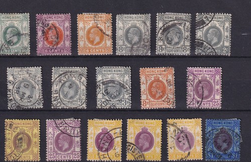 Hong kong kevii kgv collection - kevii/kgv,