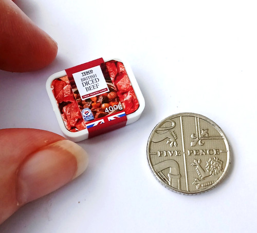 Dolls house miniature - house, 1:12
