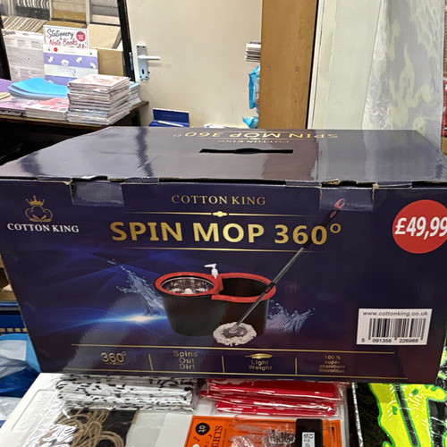 Cotton king spin - cotton, mop