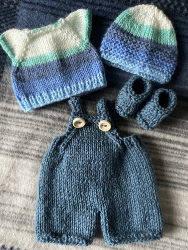 Hand knitted dolls - knitted,