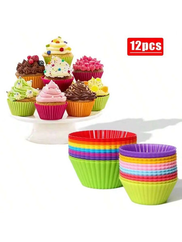 12pcs silicone cup - silicone,