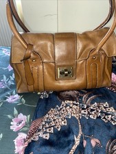 Clarkes Tan Leather Handbag 