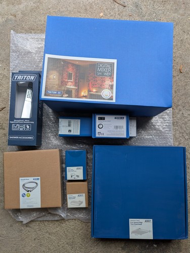Triton electric shower set - triton,