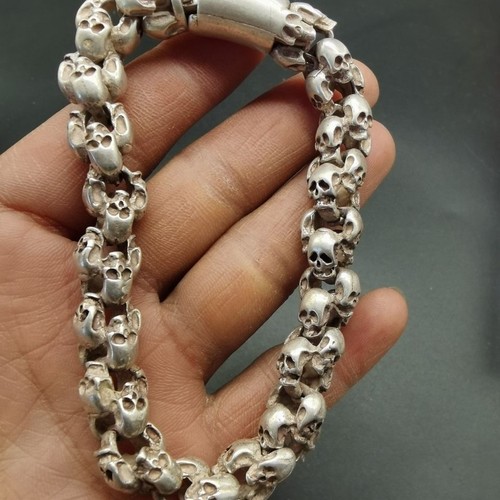 Solid 925 sterling silver mens - silver,