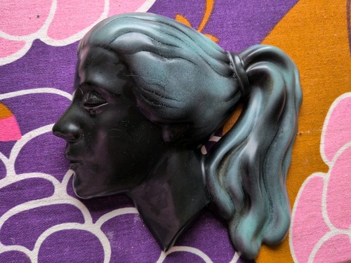 Vintage cortendorf wall mask - vintage,