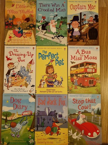 Usborne first reading books - first,