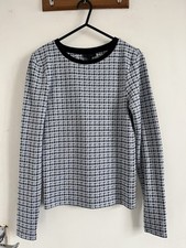 Women’s Blue Checkered Top